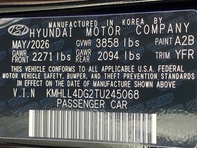 2026 Hyundai ELANTRA SE