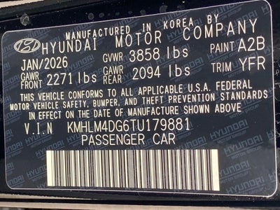 2026 Hyundai ELANTRA SEL Sport