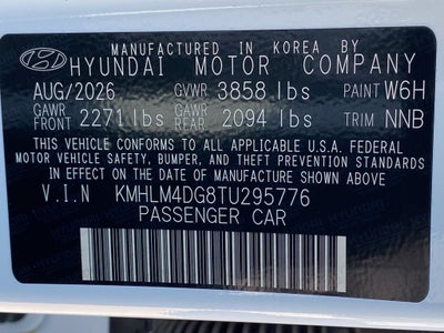2026 Hyundai ELANTRA SEL Sport