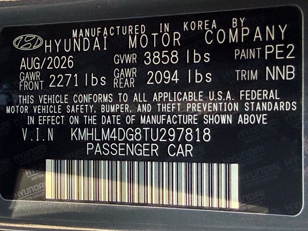 2026 Hyundai ELANTRA SEL Sport Plus