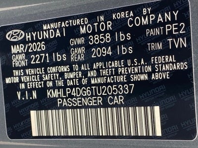 2026 Hyundai ELANTRA Limited