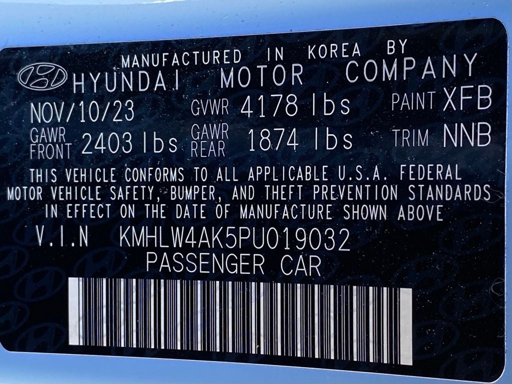 2023 Hyundai ELANTRA N Base PRETTY BLUE