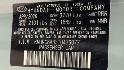 2026 Hyundai VENUE SEL
