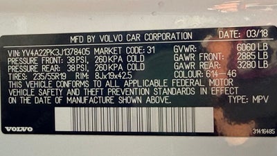 2018 Volvo XC90 T6 Momentum