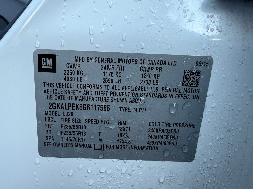 2016 GMC Terrain SLT