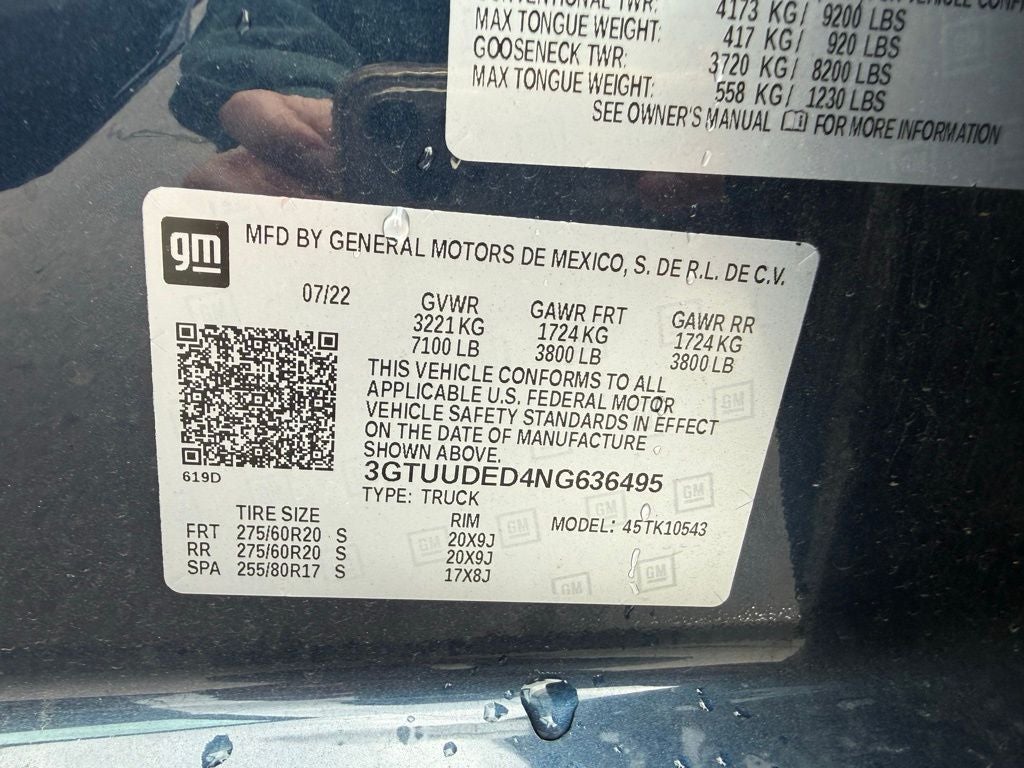 2022 GMC Sierra 1500 SLT