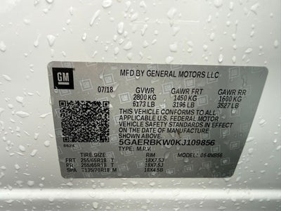 2019 Buick Enclave Essence Moonroof Package