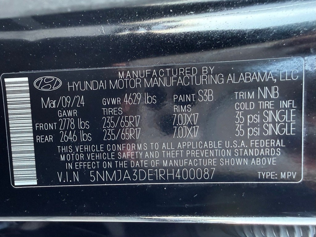 2024 Hyundai TUCSON SE