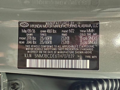 2026 Hyundai TUCSON SEL AWD