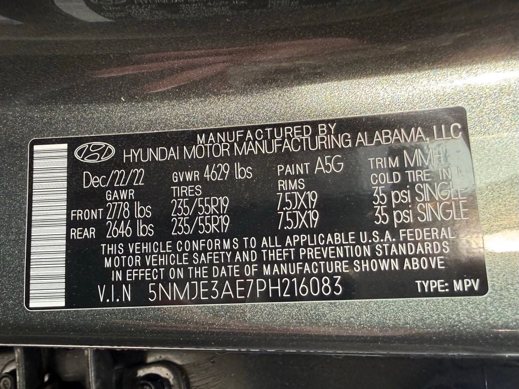 2023 Hyundai TUCSON Limited