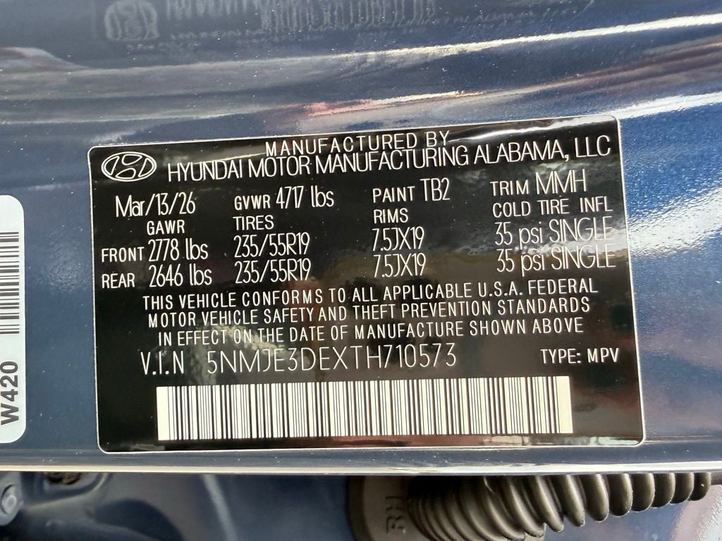 2026 Hyundai TUCSON Limited FWD