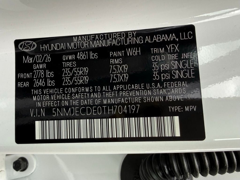 2026 Hyundai TUCSON Limited AWD