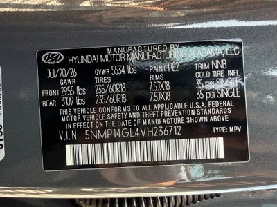 2027 Hyundai SANTA FE SE FWD