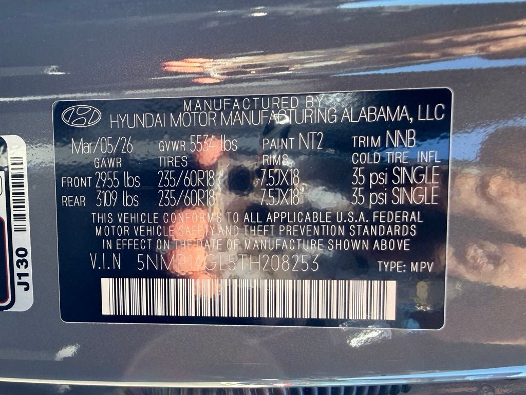 2026 Hyundai SANTA FE SE FWD