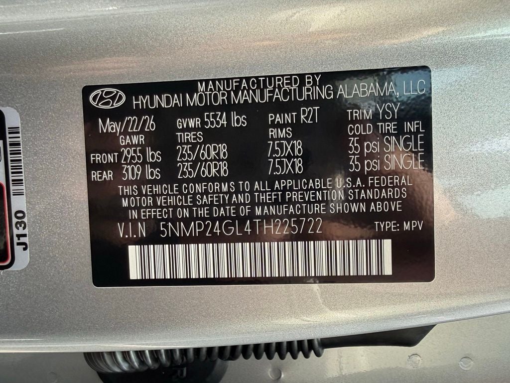 2026 Hyundai SANTA FE SEL FWD