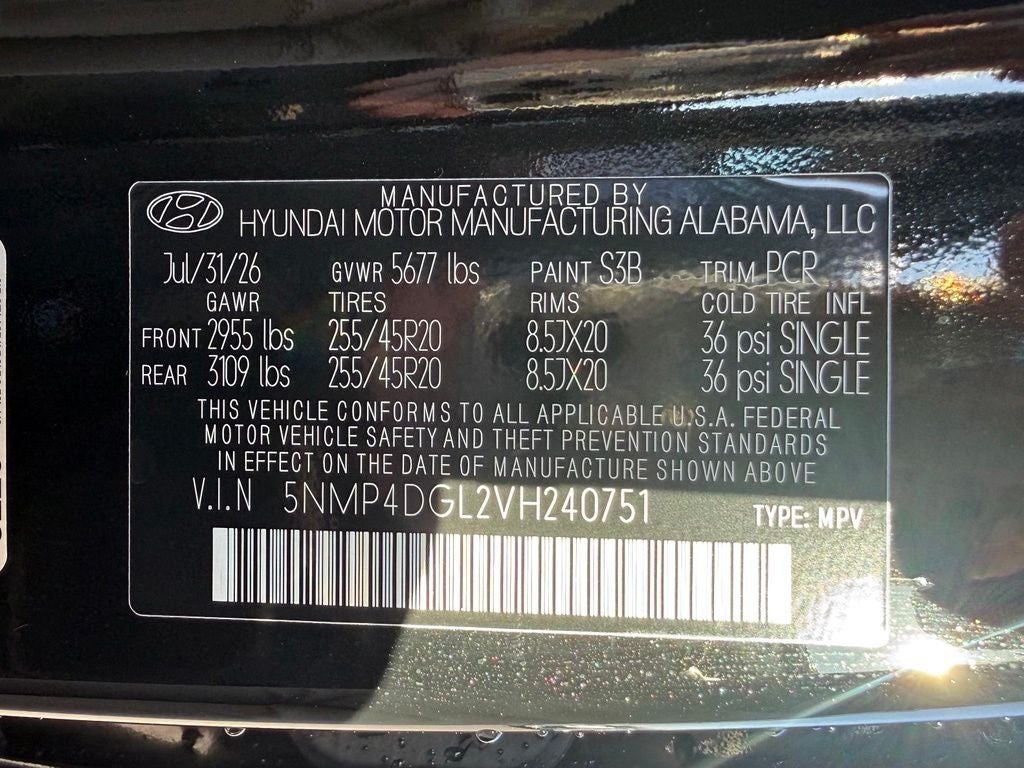 2027 Hyundai SANTA FE Limited AWD