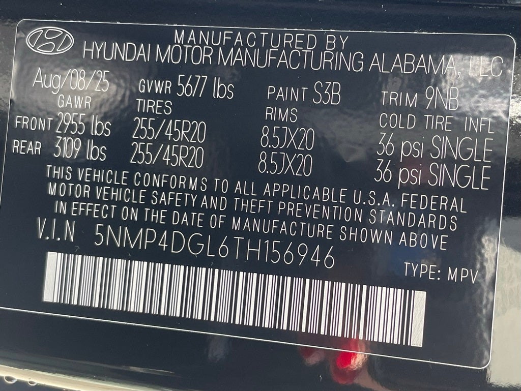 2026 Hyundai SANTA FE Limited AWD