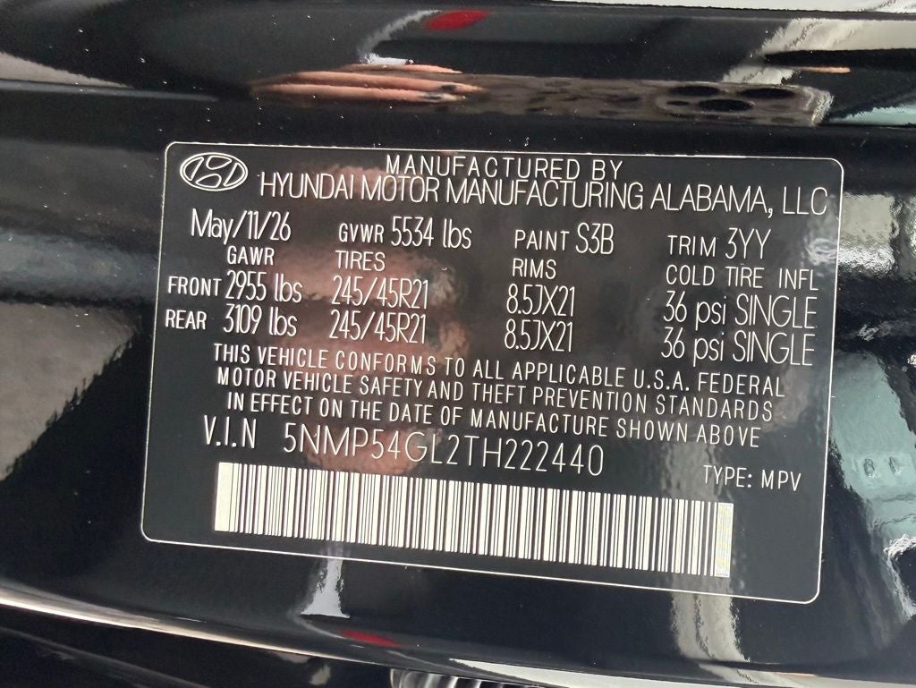 2026 Hyundai SANTA FE Calligraphy FWD