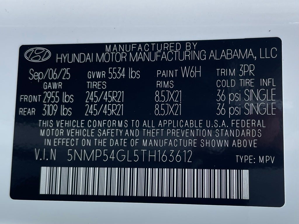 2026 Hyundai SANTA FE Calligraphy FWD