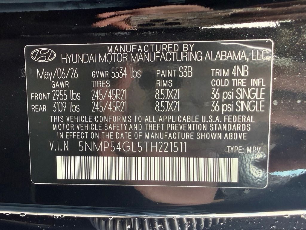 2026 Hyundai SANTA FE Calligraphy FWD