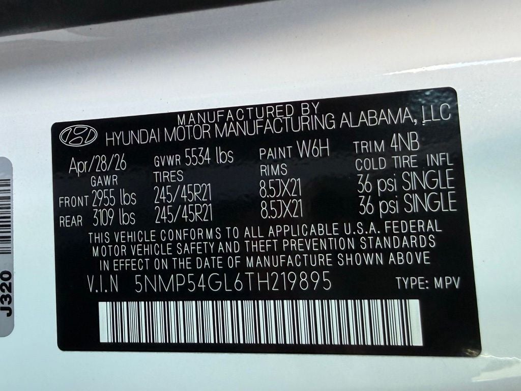 2026 Hyundai SANTA FE Calligraphy FWD