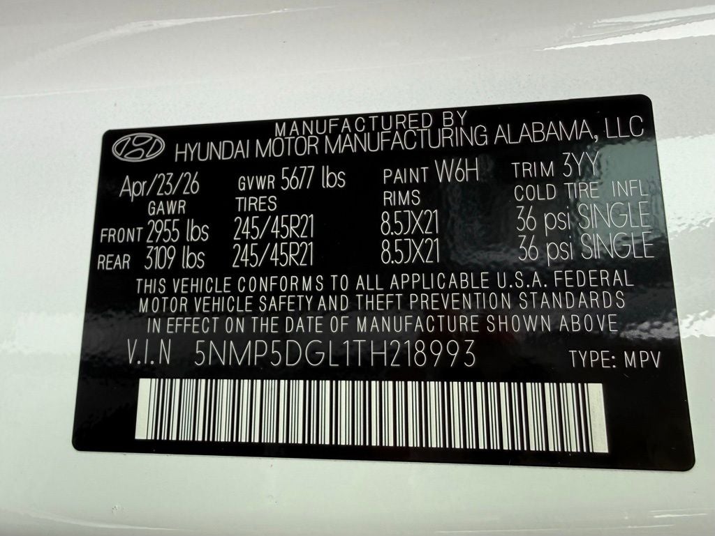 2026 Hyundai SANTA FE Calligraphy