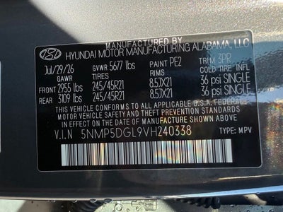2027 Hyundai SANTA FE Calligraphy AWD