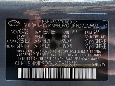 2026 Hyundai SANTA FE Calligraphy AWD