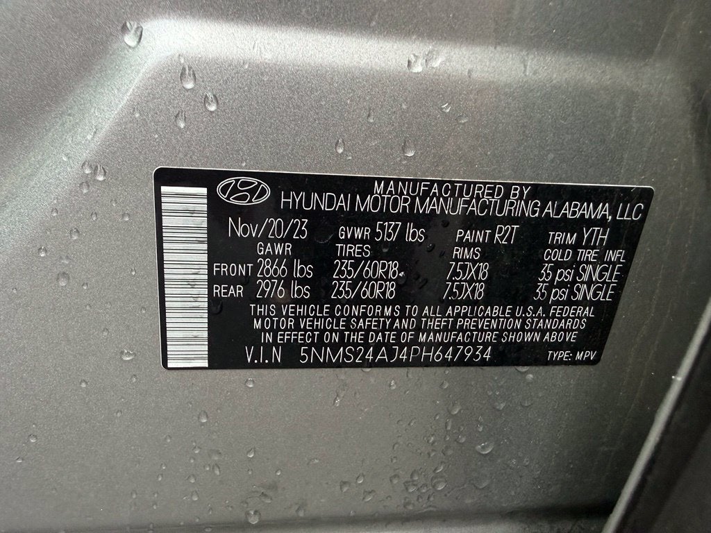 2023 Hyundai SANTA FE SEL CPO Eligible