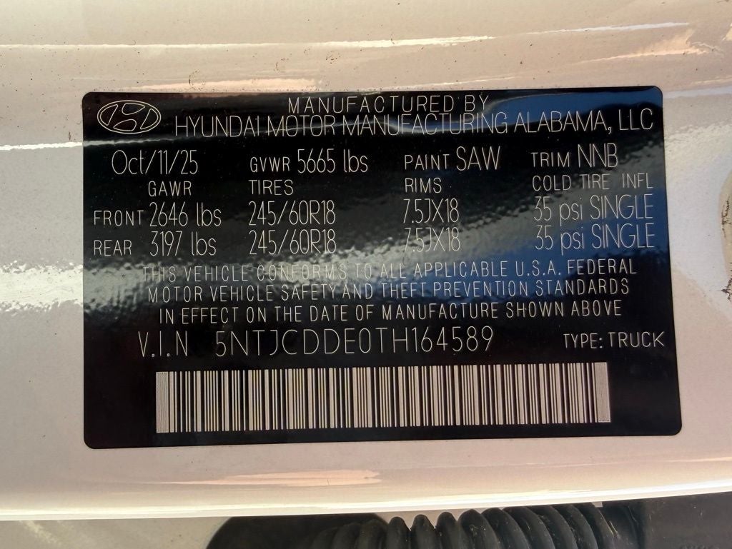 2026 Hyundai SANTA CRUZ SEL Activity AWD