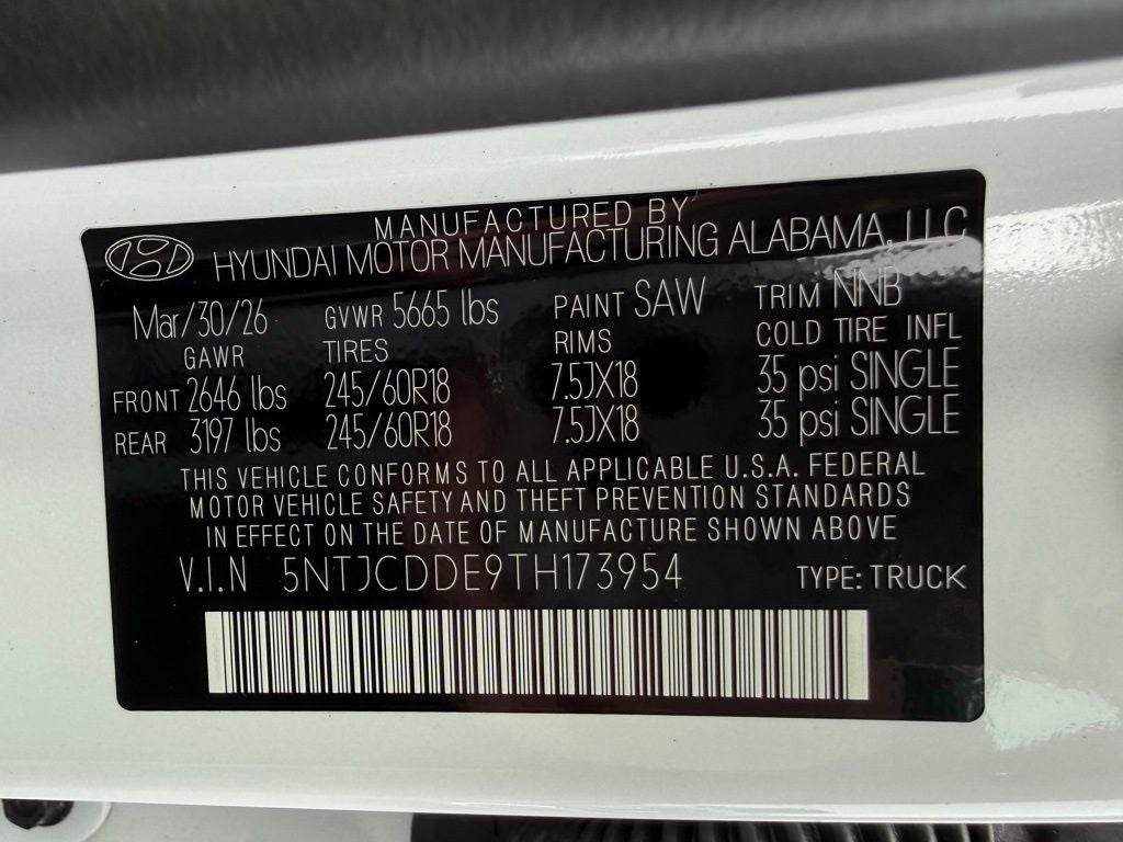 2026 Hyundai SANTA CRUZ SEL Activity AWD