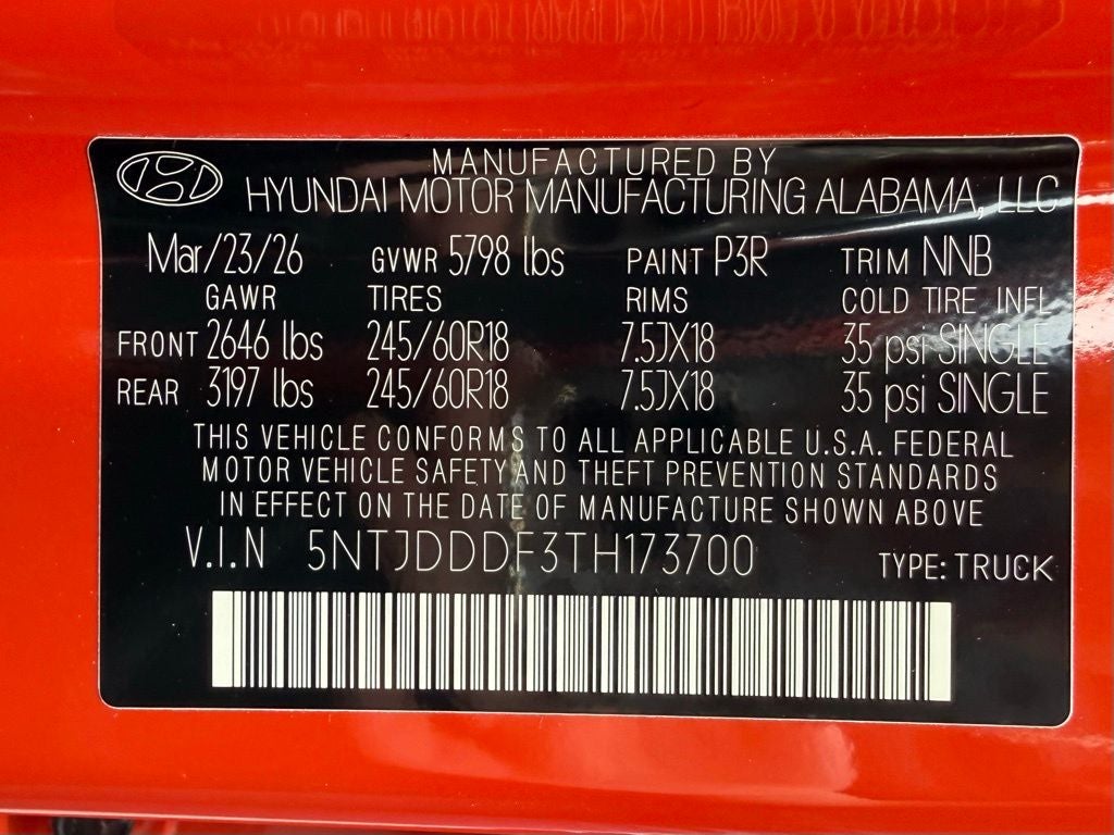 2026 Hyundai SANTA CRUZ XRT