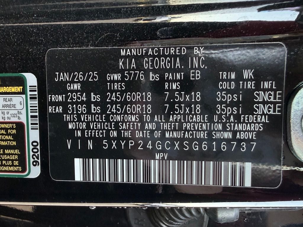 2025 Kia Telluride LX
