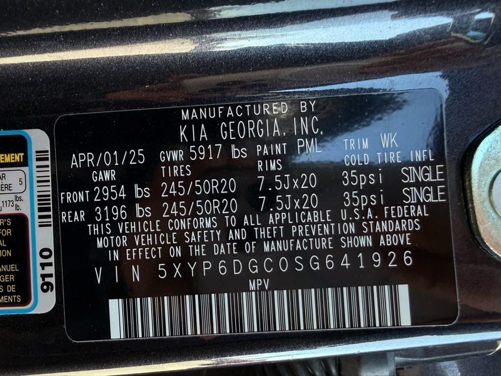 2025 Kia Telluride S