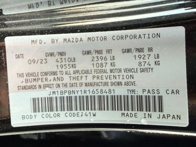 2024 Mazda Mazda3 2.5 Turbo Premium Plus Package