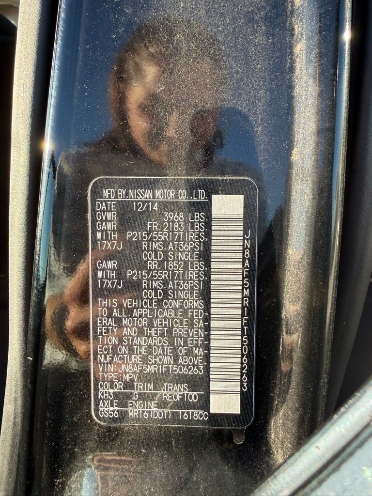 2015 Nissan Juke SV