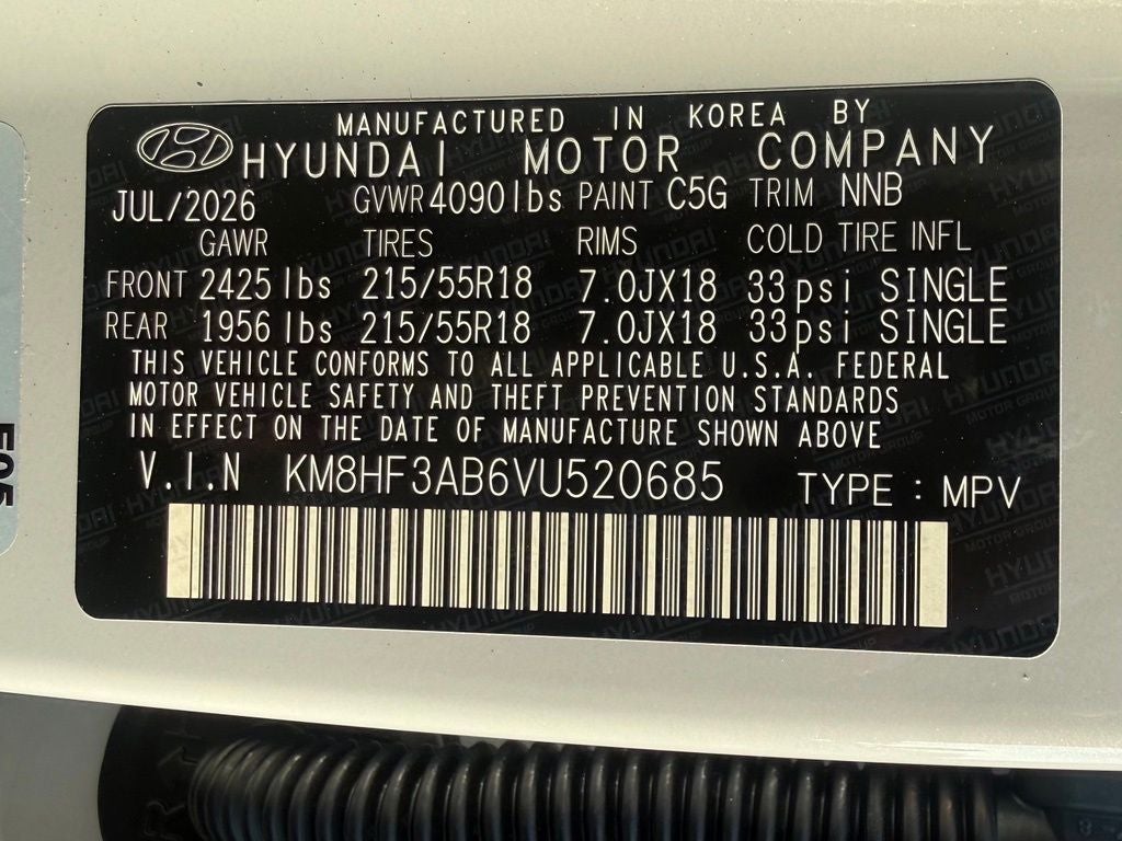 2027 Hyundai KONA SEL Sport FWD