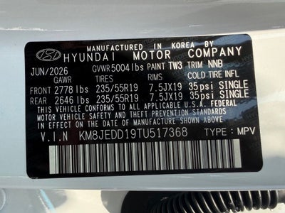 2026 Hyundai TUCSON HYBRID Limited