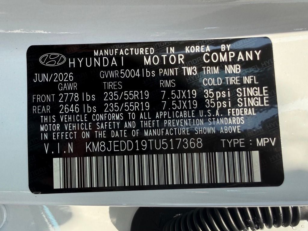 2026 Hyundai TUCSON HYBRID Limited