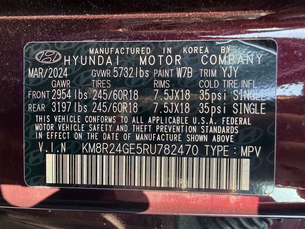 2024 Hyundai PALISADE SEL