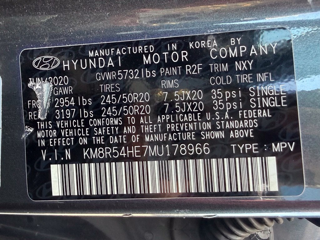 2021 Hyundai PALISADE Limited