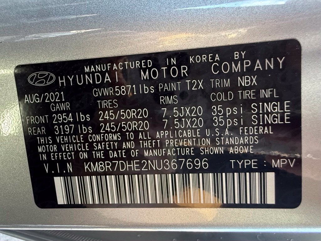 2022 Hyundai PALISADE Calligraphy