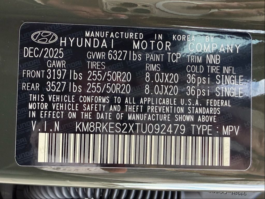 2026 Hyundai PALISADE Limited AWD