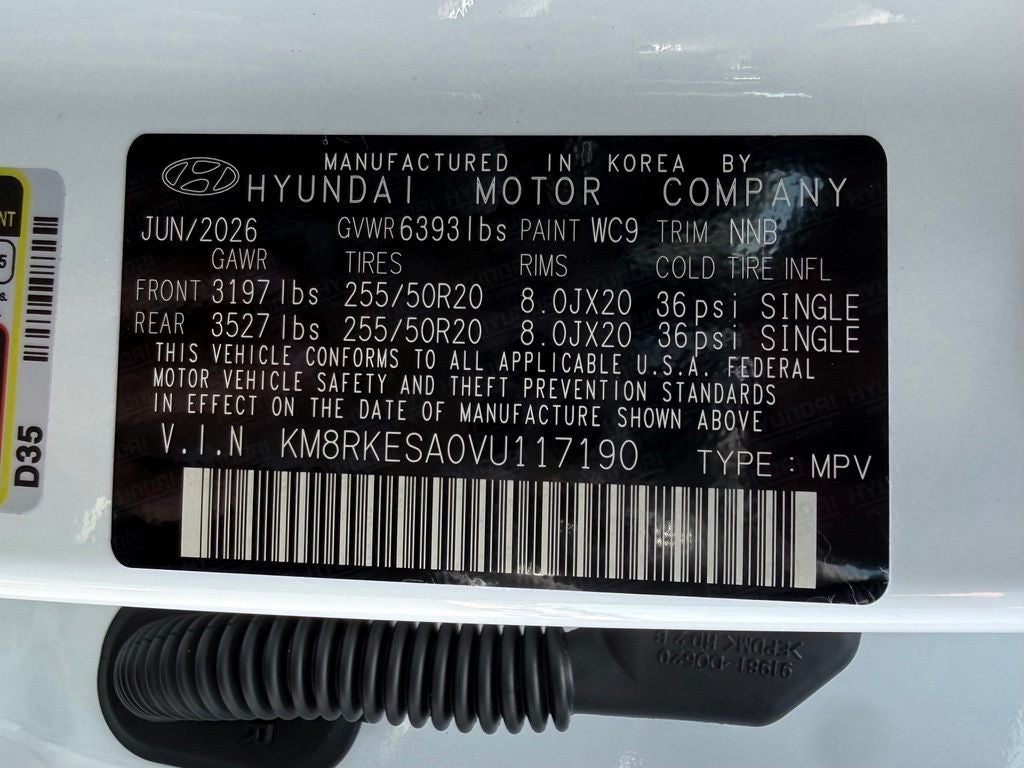 2027 Hyundai PALISADE HYBRID Limited 7P