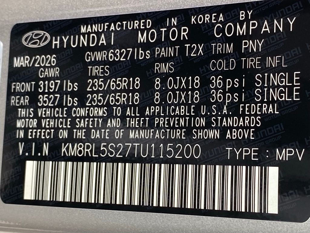 2026 Hyundai PALISADE SEL FWD