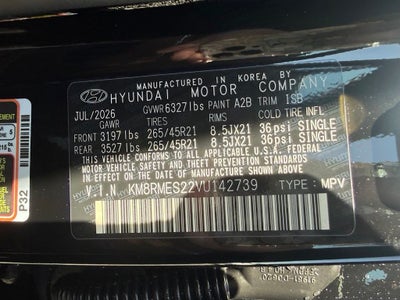 2027 Hyundai PALISADE Calligraphy AWD