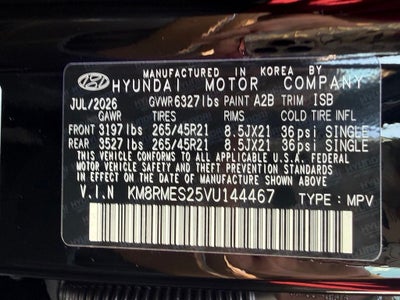 2027 Hyundai PALISADE Calligraphy AWD