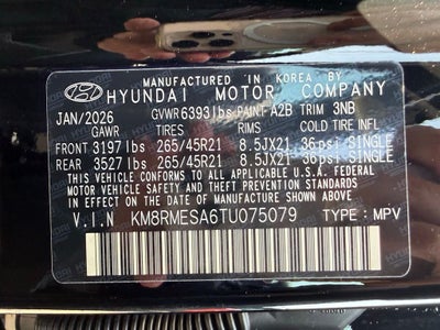 2026 Hyundai PALISADE HYBRID Calligraphy