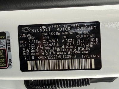 2027 Hyundai PALISADE SEL Premium FWD
