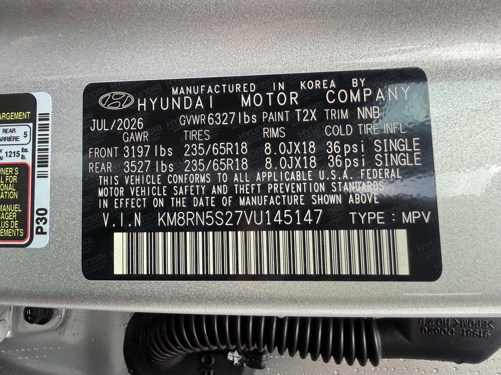 2027 Hyundai PALISADE SEL Premium FWD